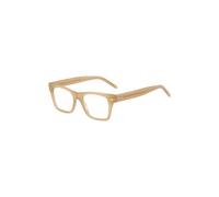 BOSS Monture optique en acétate beige avec détail emblématique doré - Style BOSS 152210A4918, 58109378 Beige pcs.