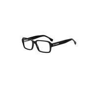 BOSS Monture optique en acétate noir avec incrustation à logo argentée - Style BOSS 19868075518, 58787879 Noir pcs.