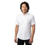 Boss Motion 10263169 Green Short Sleeve Shirt Blanc L Homme