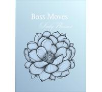 Boss Moves 24 hr Daily Planner: w/Fitness, Business & Finance, Side Hustle & Investments, and Self Care Check Ins. (All on 1 page) 8.5 x 11in