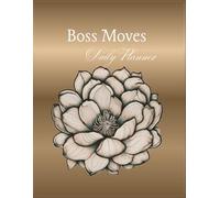 Boss Moves 24 hr Daily Planner: w/Fitness, Business & Finance, Side Hustle & Investments, and Self Care Check Ins. (All on 1 page) 8.5 x 11in