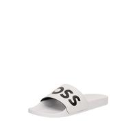 BOSS Mule 'Aryeh' noir / blanc, Taille 42