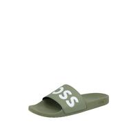BOSS Mule 'Aryeh' olive / blanc, Taille 41