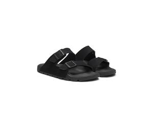 BOSS Mules à deux brides avec boucles de marque - Style Surfley_Sand_mf, 50563157 Noir 41