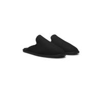 BOSS Mules à enfiler doublées en peau lainée avec logo - Style Home_Slip_mifr, 50573400 Noir 43