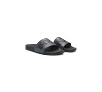 BOSS Mules confectionnées en Italie avec grand logo - Style Aryeh_Slid_npvlg, 50536835 Gris 40