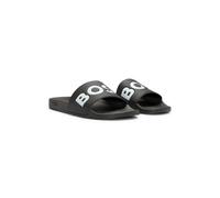 BOSS Mules confectionnées en Italie avec grand logo - Style Aryeh_Slid_npvlg, 50536835 Noir 43