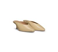 BOSS Mules en cuir nappa - Style Charlize_Mule50_NA, 50536294 Beige clair 36
