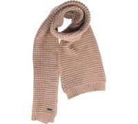 Boss - "Namato" écharpe grosse maille bicolore pour femme GT5560 (taille unique) (Beige)