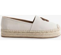 BOSS Natural Maderia Canvas Raffia Espadrille Shoes Natural EU 37 (UK 4)
