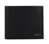 Boss New Crosstown Porte-monnaie Protection RFID Cuir 11 cm noir
