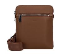 BOSS Hommes New Crosstown Envel. Sac enveloppe en cuir italien grainé à logo embossé