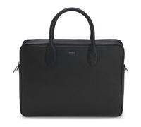 Boss Northon Attaché-case Cuir véritable 38 cm noir