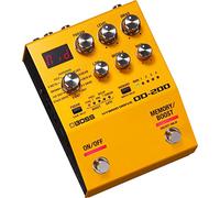 Pédale Hybrid Drive OD-200 BOSS, un design hybride avec circuits analogique et numérique, douze modes d'Overdrive