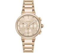 Boss One Montre Femme Multifonction Acier Doré Rose 1502678
