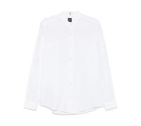 Boss Orange, Homme, Chemises, Blanc, Taille: L Chemise à Col Mao
