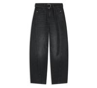 Boss Orange - Jean Ballon Noir avec Ceinture D-Ring - Femme - Jeans - Noir - Taille: W30 L32