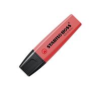 STABILO – Surligneur – BOSS ORIGINAL – Lot de 10 fluo – Rouge orangé
