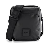 BOSS Sac reporter en tissu enduit avec patch logoté - Style Oryo_NS Zip, 50548183 Noir pcs.