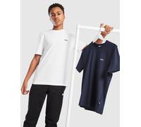 BOSS Pack de 2 t-shirts à petit logo Junior - Blanc 8Y