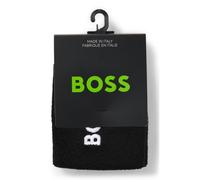 BOSS Paire de serre-poignets en éponge de coton mélangé avec logo brodé - Style Wristband-E, 50562346 Noir pcs.
