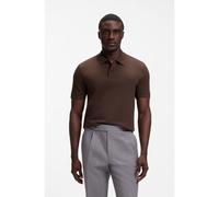 BOSS Pallas Polo en coton - Style Pallas, 50553564 Marron foncé XL