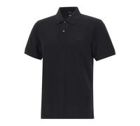 BOSS Polo Pallas – piqué de coton, logo brodé – Noir S