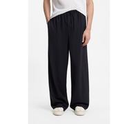 BOSS Pantalon à cordon de serrage en laine vierge BOSS BY BECKHAM - Style Trousers-DS-262_DB, 50563827 Bleu foncé 48