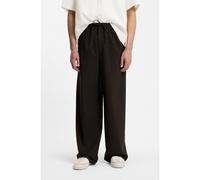 BOSS Pantalon à cordon de serrage en laine vierge BOSS BY BECKHAM - Style Trousers-DS-262_DB, 50563827 Marron 48