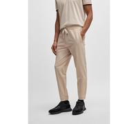 BOSS Pantalon à coupe fuselée en tissu stretch déperlant - Style T_Flex, 50534313 Beige 52