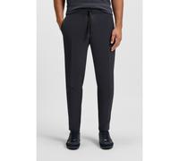 BOSS Pantalon à coupe fuselée en tissu stretch déperlant - Style T_Flex, 50534313 Bleu foncé 62