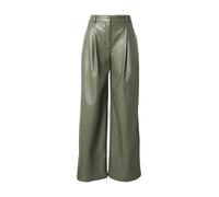 BOSS Pantalon large en similicuir - Style Tiana4-M, 50564757 Vert sombre 46