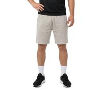BOSS Short en coton mélangé avec graphiques tricotés - Style Asurfer, 50558734 Gris chiné S