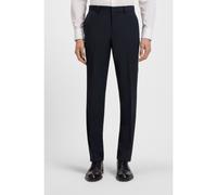BOSS Pantalon business en laine mélangée - Style H-Leon-MM-C-224, 50479999 Bleu foncé 98