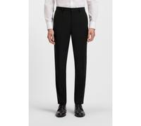 BOSS Pantalon business en laine mélangée - Style H-Leon-MM-C-224, 50479999 Noir 106