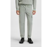 BOSS Pantalon cargo en satin de coton stretch - Style Sisla-9-Cargo, 50544866 Chaux 36/32