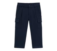 BOSS Pantalon cargo Loose en tissu stretch pour enfant - Style J51957/84906A, J51957 Bleu foncé 114