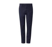 BOSS Pantalon Regular en satin de coton stretch - Style Chino-Regular-1, 50534378 Bleu foncé 34/34