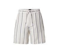 BOSS Pantalon chino gris / taupe / blanc, Taille 33