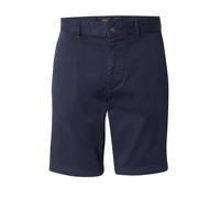 BOSS Short Slim en twill de coton stretch - Style Chino-slim-Shorts, 50536723 Bleu foncé 32