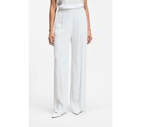 BOSS Pantalon coupe décontractée en crêpe fluide - Style Tiana10, 50557442 bleu clair 34