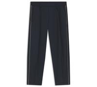 BOSS Pantalon coupe fuselée avec finition déperlante - Style TR_Join Convert Pleat, 50551955 Bleu foncé 44