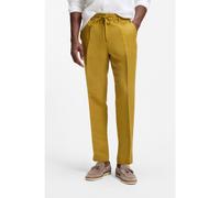 BOSS Pantalon coupe fuselée avec taille à cordon de serrage - Style C-Perin-RDS-263, 50567556 Or 98