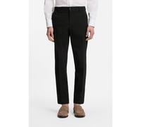 BOSS Pantalon coupe fuselée en seersucker de coton stretch - Style C-Perin-262, 50561904 Noir 48