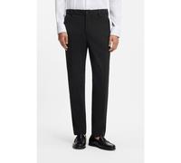 BOSS Pantalon coupe fuselée en seersucker stretch - Style P-Perin-J-EL-WG-252, 50540687 Noir 56