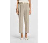BOSS Pantalon court Regular en crêpe infroissable - Style Tapiah, 50490037 Beige clair 38