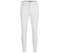 BOSS Pantalon d’équitation à adhérence intégrale en tissu power-sport - Style JIM FULL GRIP BREECHES WHITE, B1M1301 Blanc XS