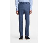 BOSS Pantalon de costume Slim Fit en mohair, soie et lin - Style H-Genius-B1-262, 50562605 Bleu 56