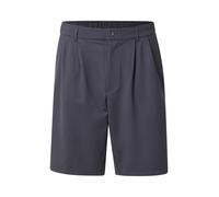 BOSS Short en jersey facile à repasser avec plis sur le devant - Style S_Tennis Retro Pleat, 50541369 Gris sombre M