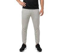 BOSS Bas de survêtement en molleton de coton avec patch logo - Style Sestart, 50509303 Gris chiné M